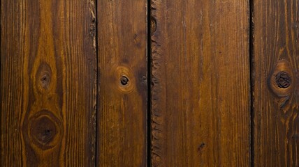 Fototapeta premium Rustic Wooden Plank Texture with Natural Knots