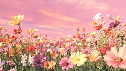 field of daisies