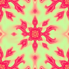 Psychedelic Mandala: A captivating kaleidoscope of vibrant colors and symmetrical patterns creates a mesmerizing visual experience.