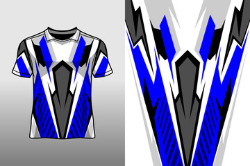 Tshirt design for racing jersey sport