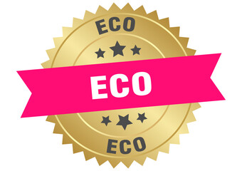 ECO label, seal, sign