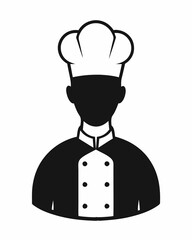 Chef Silhouette SVG.