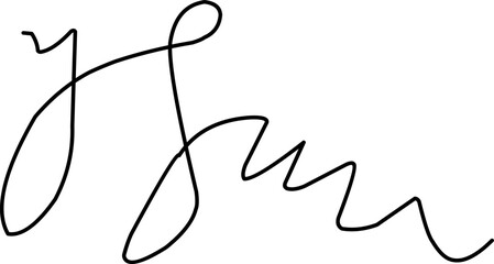 Only You Handwritten Font Calligraphy Black Color Text on White Background