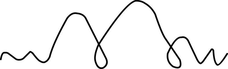 Continuous one line drawing sound waves. Audio Player. Audio equalizer technology, pulse musical. Music audio frequency, voice line waveform. radio signal. Single line draw design vector graphic