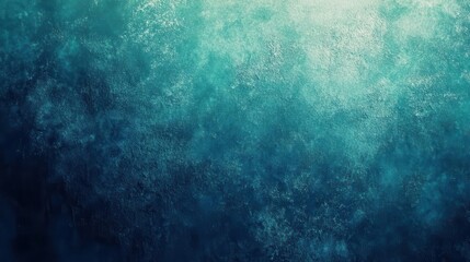 Fototapeta premium textured blue-green gradient background with a grainy effect, glowing softly, creating a vibrant and dynamic design suitable for headers, posters, or digital artwork