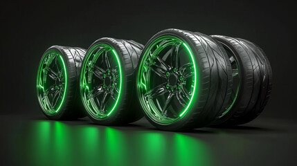 WHEELS AND MODERN DISKS FOR CARS
