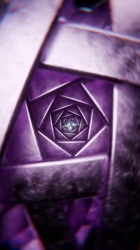 3D rendered vertical animation of
abstract background, spiral, swirl 