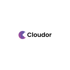 c letter cloud logo design