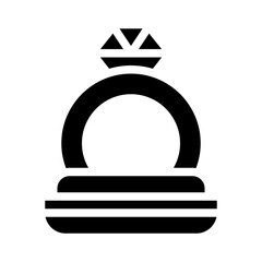 engagement glyph icon