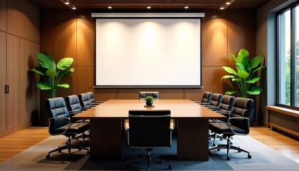 corporate branding identity logo display white blank frame mockup with modern business offices reception background as banner with copy space area mock up