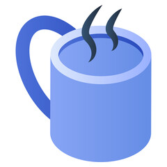 Modern design icon of tea