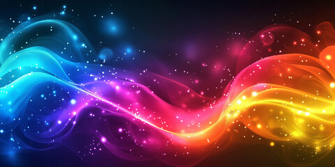 abstract neon colors background
