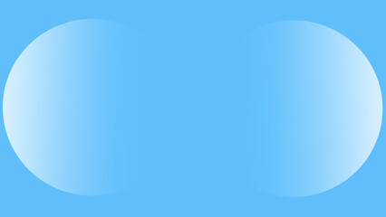 This beautiful light blue background creates a calming atmosphere that reminds us of a clear sky that stretches out endlessly. At the bottom there is a semi-circular motif made from fine lines