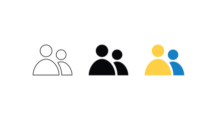 Avatar account icon vector. Default social media profile photo symbol. Default avatar profile icon. User icon. Profile picture icon