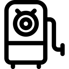 wrinkle education icon style outline