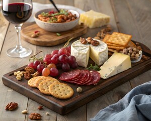 cheese and wine Elegant Charcuterie Board