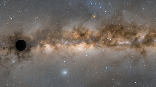 Sagittarius A, a supermassive black hole at the Milky Way's center, lies near Sagittarius and Scorpius, close to M6 and Lambda Scorpii