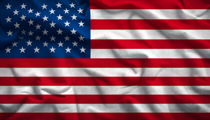 Naklejka premium USA flag | Flag of the United States of America, Generative Ai