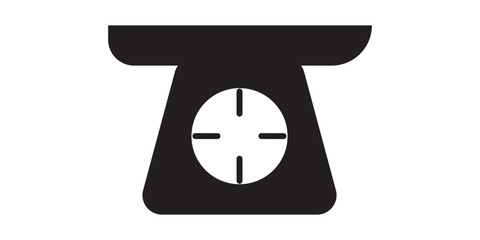 Scale libra icon collection. Judgement justice scale symbol. Law judgment punishment icon