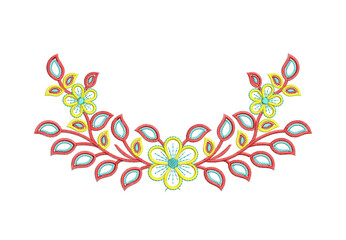 Obraz premium abstract floral heart