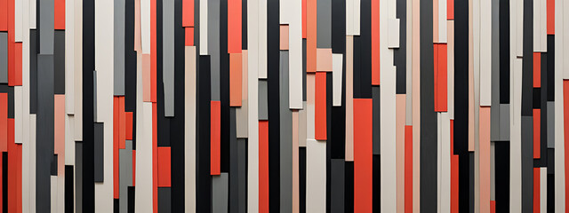 illustrazione sfondo con elementi astratti a tema geometrico surreale