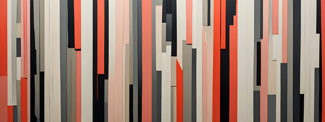 illustrazione sfondo con elementi astratti a tema geometrico surreale