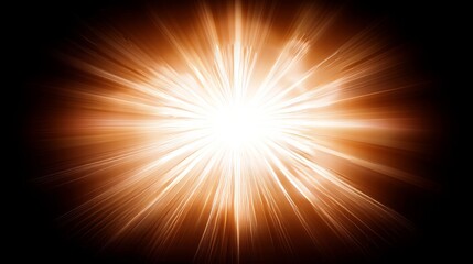 Fototapeta premium Radiant Light Burst A Glowing Star Effect