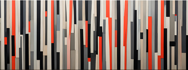 illustrazione sfondo con elementi astratti a tema geometrico surreale