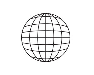 a black and white drawing of world.