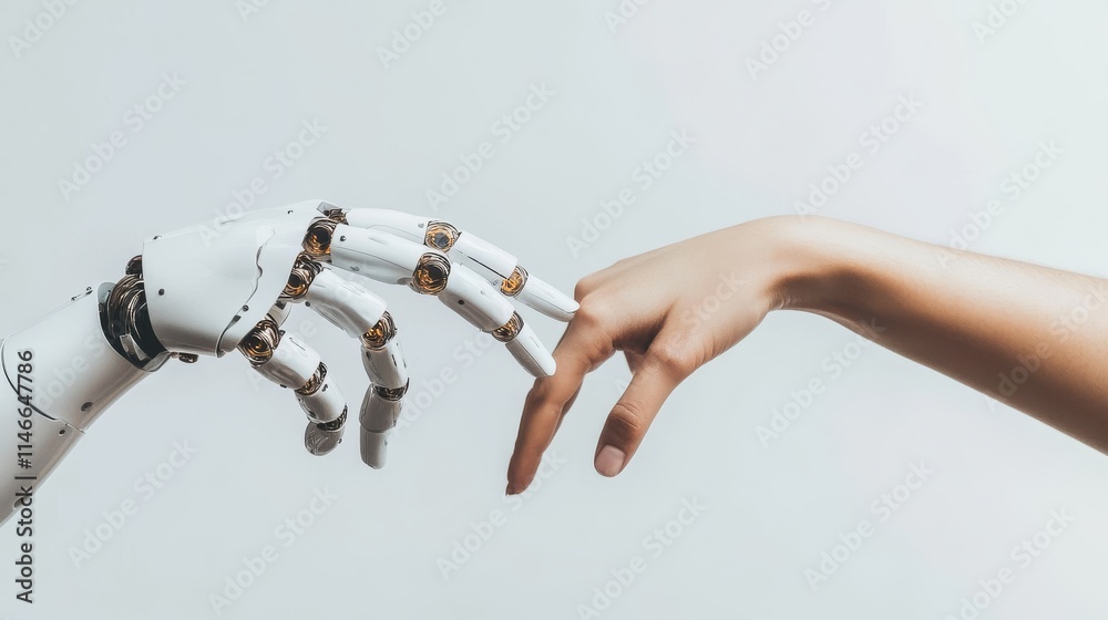 Poster iot and automation software concept as an innovation, improving productivity in technology and busin