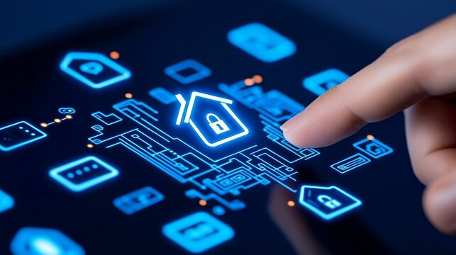 A state-of-the-art home automation system, blending AI and IoT seamlessly.