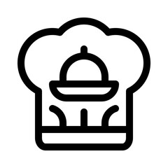 chef line icon