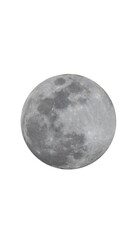 Close-Up of the Full Moon High res Png image - Lunar Surface Details © Background & Texture