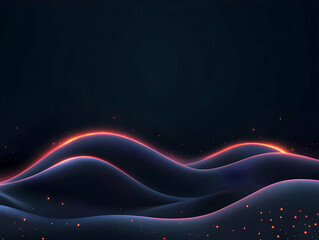 Dark Abstract 3D Background