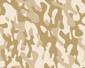 seamless pattern with camouflage