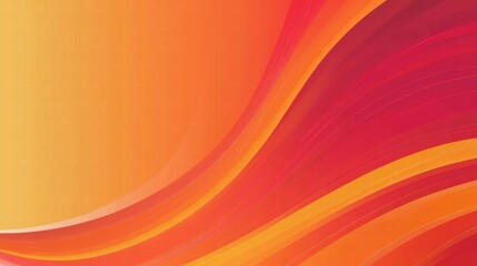 abstract orange and red swirling lines background