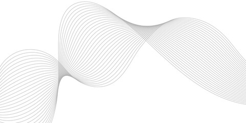 Abstract wavy lines Isolated background design. Wave modern stream transparent background.

