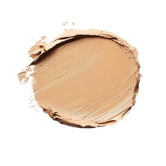 beauty Makeup swatch showcasing base isolated on white background