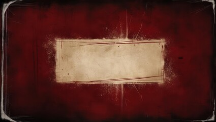 Paper texture on red background