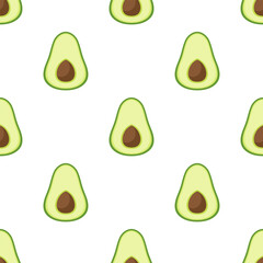 avocado seamless pattern