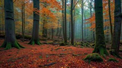 Obraz premium autumn in the woods