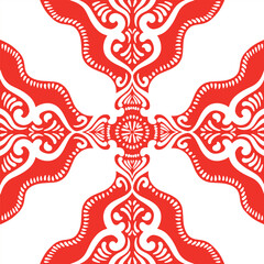  Artistic pattern in Christmas style is suitable for textiles and decor, seamless pattern vector 