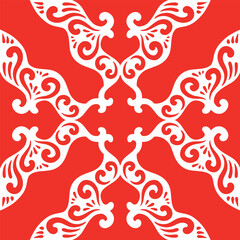  Artistic pattern in Christmas style is suitable for textiles and decor, seamless pattern vector 