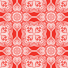  Artistic pattern in Christmas style is suitable for textiles and decor, seamless pattern vector 