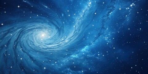 Fototapeta premium A cosmic swirl of stardust and celestial light, a mesmerizing display of the galaxy's grandeur