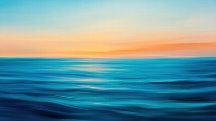 Obraz premium serene sunset ocean