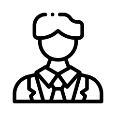 professional line icon