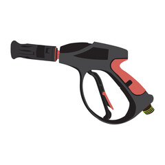 Pressure Washing lettering logo, Pressure Washing logo, Pressure washing gun icon