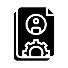 skills glyph icon