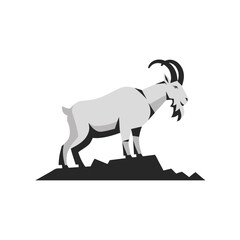  Mountain Goat Silhouette Vector Art for Nature and Wildlife Design Projects